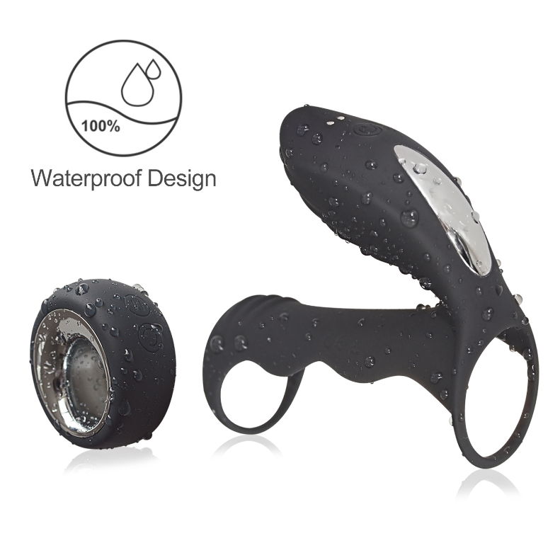 Aishia dual pleasure ring black variant