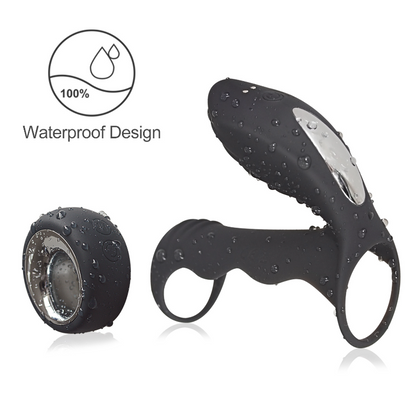Aishia dual pleasure ring black variant