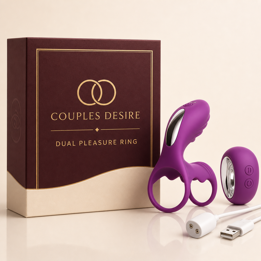 Aishia Dual Pleasure Delay Ring – Couples Desire private-label