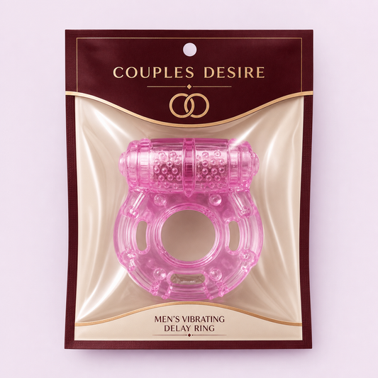 Men’s Vibrating Delay Ring – Couples Desire private-label