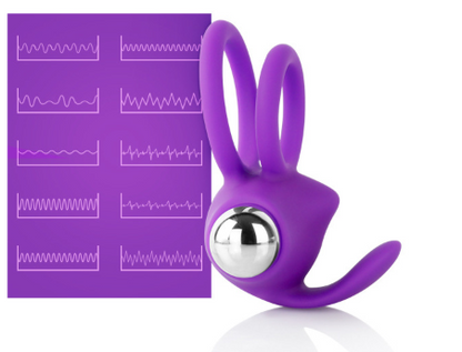 Rabbit ears ring black variant