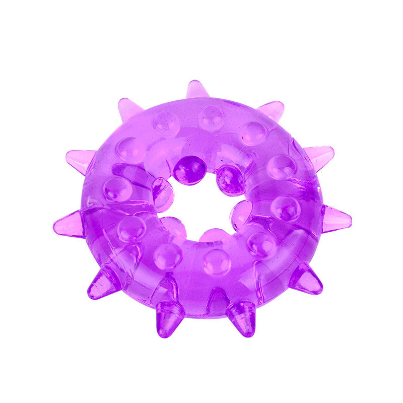 Snowflake ring purple variant